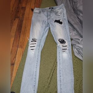 Forever 21 amiri style jeans